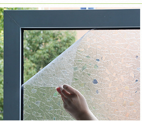 Decorative Privacy Window Film for Glass Stickers Removable Static Cling Film