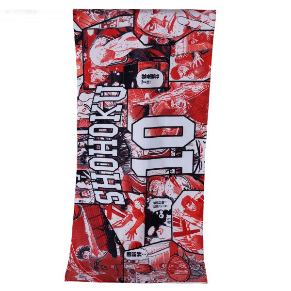 Ultra Soft Full Color Sublimation 350gsm Gym Microfiber Towel For Sports