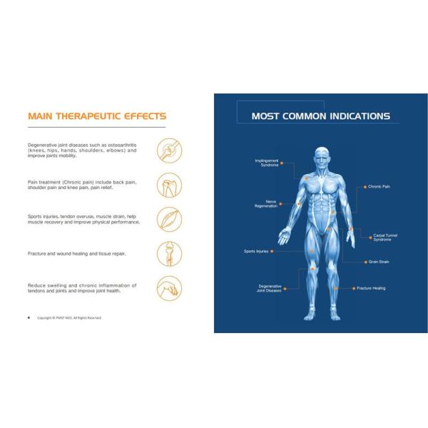 130KHz Magnetic Therapy Device For Treating Musculoskeletal Disorders Physio Magneto Infrared Physiotherapy