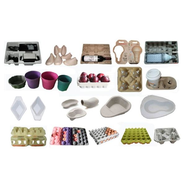 Maquinaria que moldea de la pulpa semi auto del papel usado para la bandeja/el cartón/la caja /400Pcs/H del huevo