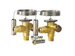 HVAC  Thermostatic Expansion Valves valve body TN2/TEN2  R134/-40℃ Inner/Outer balance with/without MOP