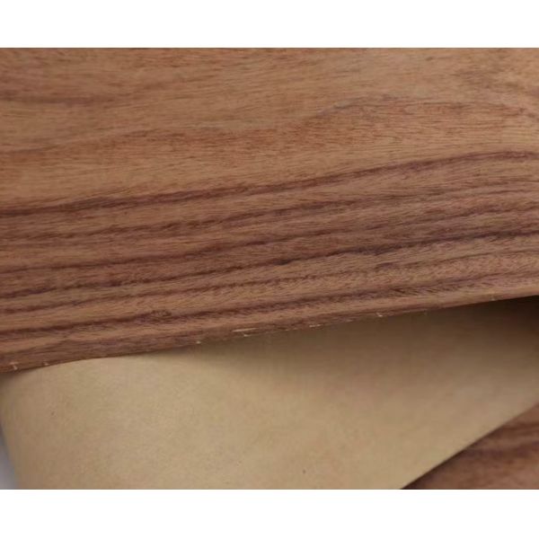 Width 64cm Kraft Paper Wood Veneer Brown Wrapping Veneer 15C To 50C