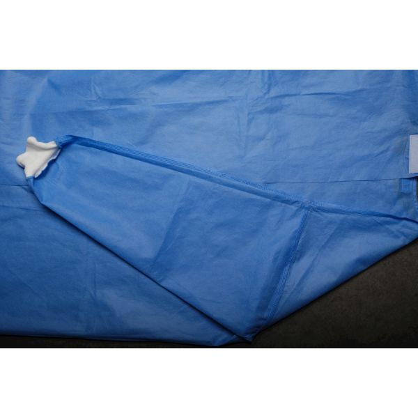 190cm 45g Water Resistant Disposable Isolation Gown