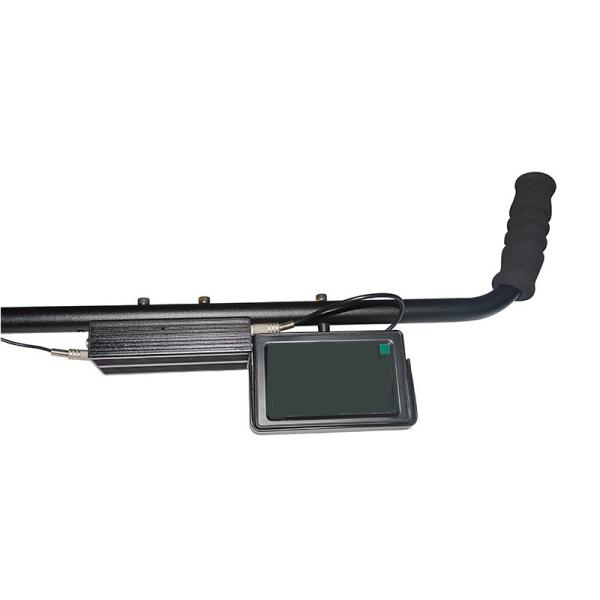 Black 4.3 Inch Lcd Screen Under Vehicle Inspection Scanner For Car Bomb Detecting