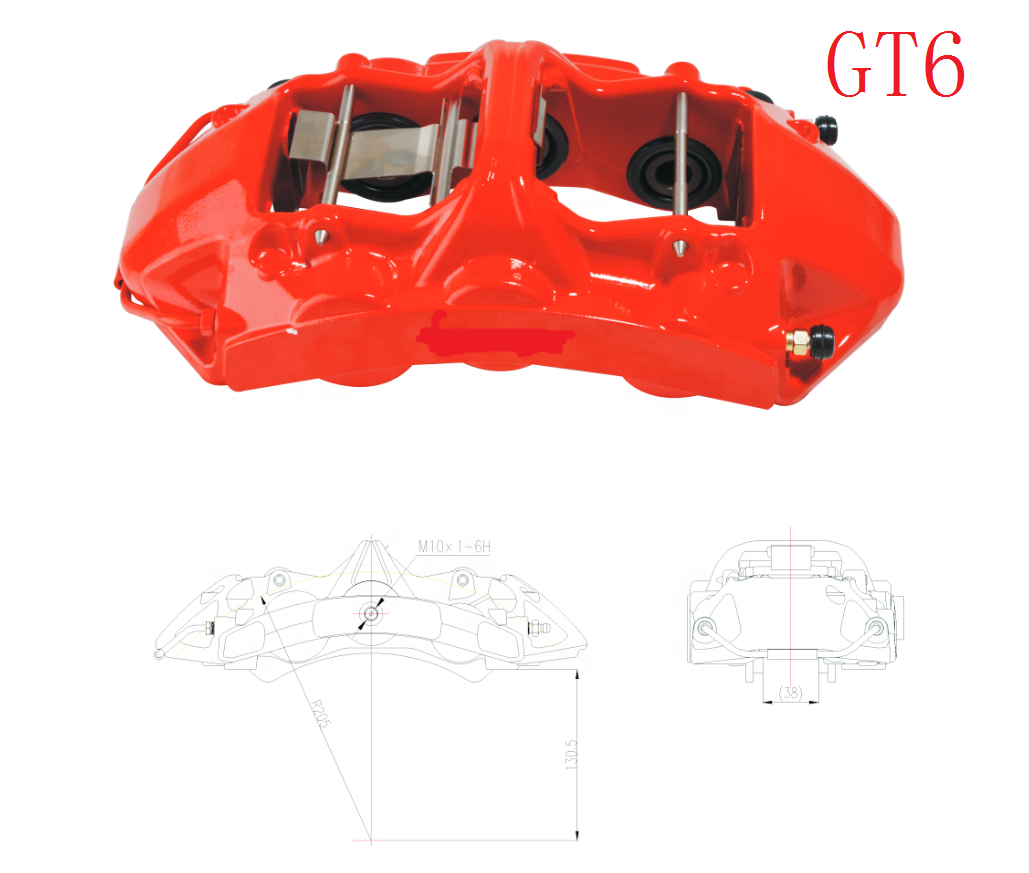 JCW F56 Disc 6 Pot Brake Kit