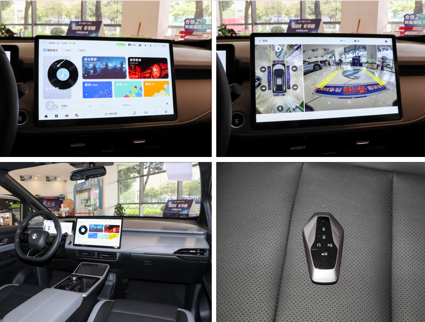 RHD быстрая зарядка электромобиль Z03 5-местный внедорожник До 430 километров CLTC