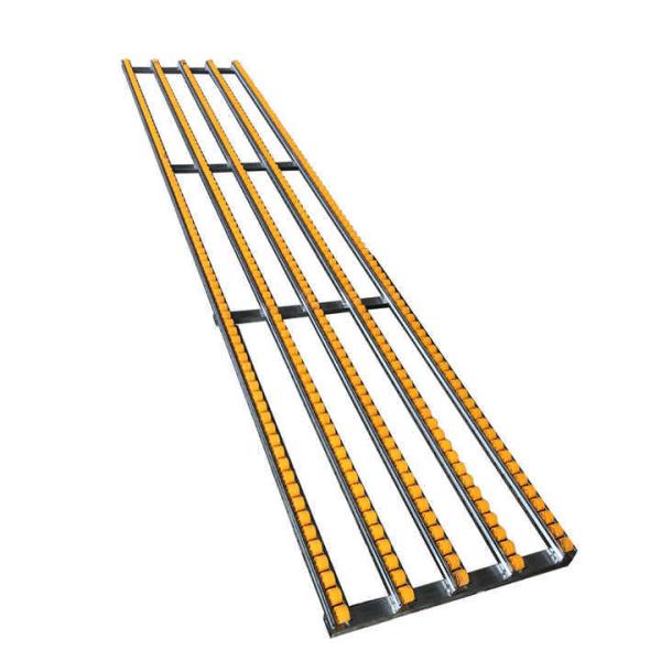 DY-3835 Aluminum Alloy Metal Sheet Sliding Palcom Roller Track For Rack System Scaffolding with high quality