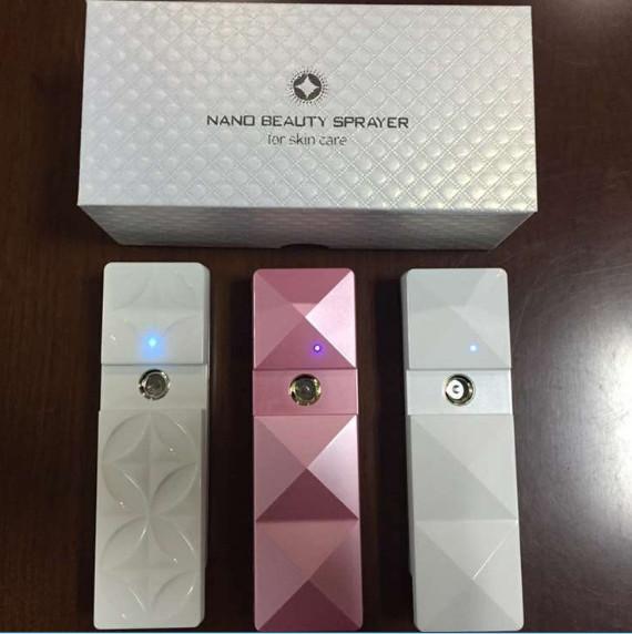 Facial Steamer Electric Mist Sprayer , Hydro Spa Nano Mist Lightening, Moisturizer