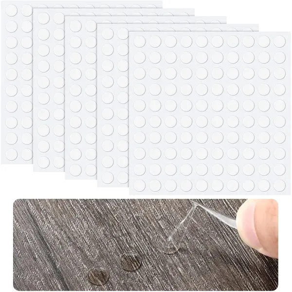 Double Sided 10mm Nano Adhesive Sticker Paper Die Cut for Posters Walls Crafts Sticky Dots That Leave No Traces for Balloons