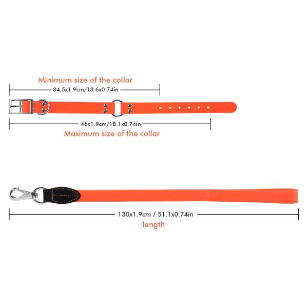 Безопасный водоустойчивый основанный ПВК воротников собаки покрыл погоду нейлона материальную устойчивую