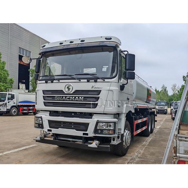 Shacman F3000 Water Tank Truck 6X4 255HP Aluminum Alloy Water Tanker Sprinkler Truck