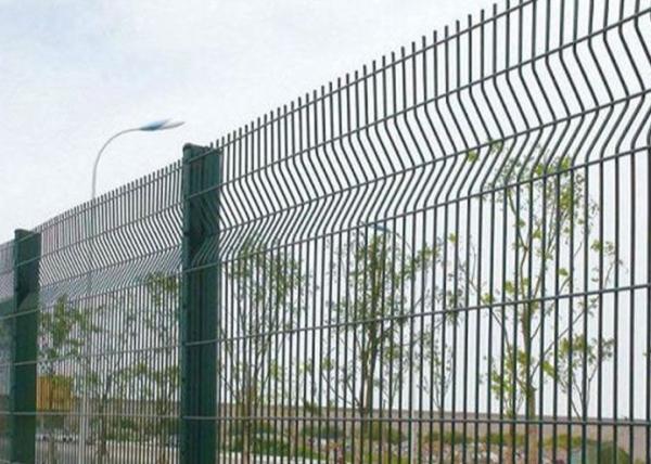 Steel 358 High Security Fence Anti Climb PVC Coated