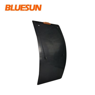 Flexible Shingle Solar Panel Monocrystalline Semi-flexible Solar Panel 100 Watt Solar Panel Set