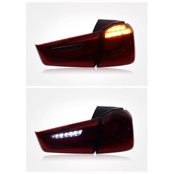 Demillon Taillight Assembly Modification Led Driving Light Brake Light Rear Taillight 2011-2018 for Mitsubishi ASX