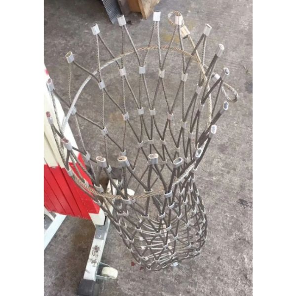 Metal Wire Rope Mesh Bag Stainless Steel Anti Theft Mesh Bag
