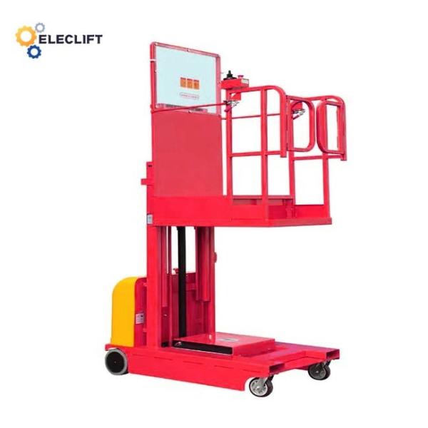 50Hz/60Hz Warehouse Order Picker Machine Load Capacity 300kg