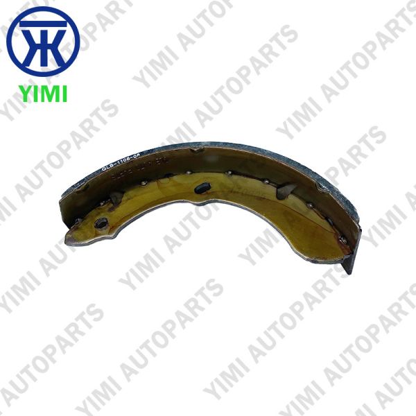 Rear Brake Shoe Set 8-94134645-0 For ISUZU NHR54 4JA1 - Asbestos-free High-friction Drum Brake Shoes OEM Standard