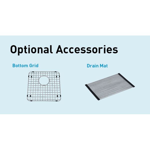 1.2mm Thick Stainless Steel Kitchen Sink Brushed Silver Color For Laundry Room