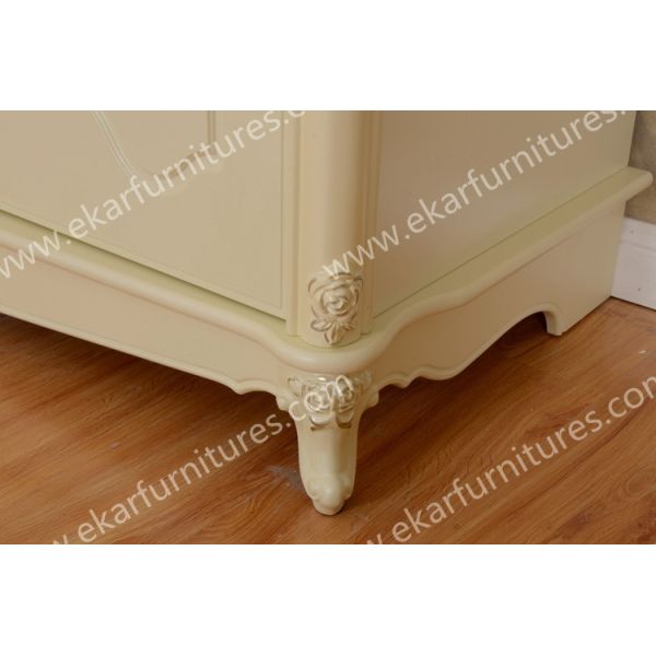 Bad room furniture design, antique solid wood armoire wardrobe 606