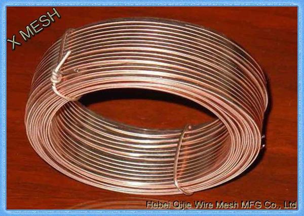 Fio obrigatório galvanizado profissional, fio de costura revestido de cobre