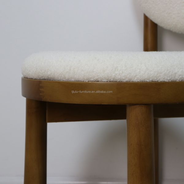 Fully Assembled Luxury Backrest Design Dining Chair for Modern Hotel and Restaurant