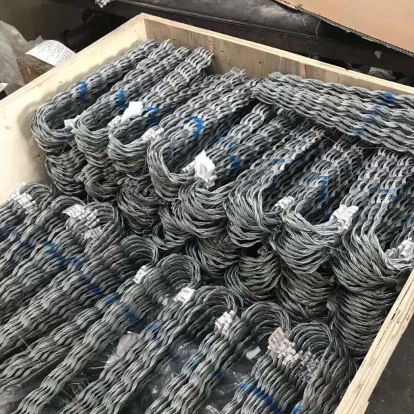 Hot Dip Glavanized ACSR Dead End Grip 6.6mm Conductor