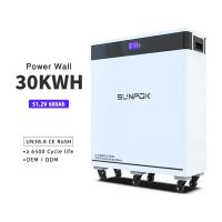51.2V 628Ah 600Ah LiFePO4 Système de stockage d'énergie solaire BMS maison de batterie maison de communication CAN au sol
