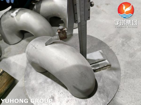 ASTM A403 WP321H-S Stainless Steel 180 Degree Return Bend For Oil Gas Refineries