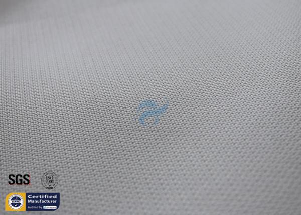 Silicone Coated Fiberglass Fire Blanket Hotel Fire Safety White 0.43MM 480GSM