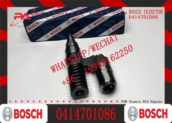 Injetor de combustível para camiões pesados 0414701086 2599428 1943974 para motor diesel BOSCH SCANIA DC9.50