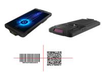 Dispositifs tenus dans la main de PDA 6000mAh Pda de scanner de code barres de NFC PN548 BT4.0 BLE