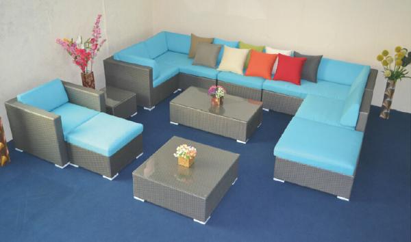 outdoor furniture Modular rattan sofa collection-09series
