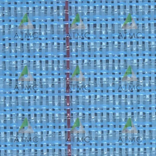 SSB Triple Layer KRAFT SSB44210WL39-475CFM Forming Fabric for Paper Industry: Plain Weave Paper Side, 8 Shed Wear Side, High Support Points