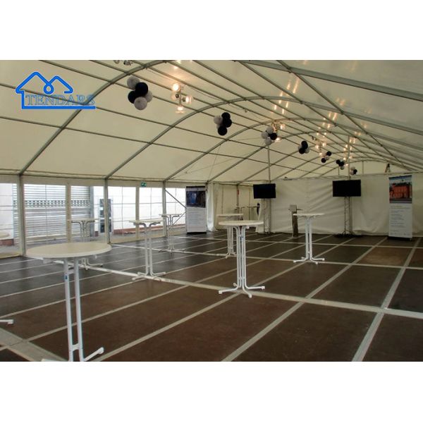 8x12m Arcum Tent Galvanized Steel Wind-Resistant UV-Resistant Fabric for Wedding Receptions