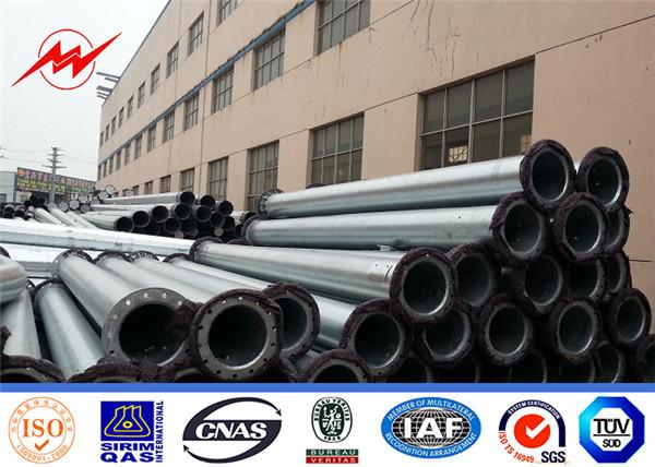 Philippine 30Ft 35Ft 40Ft 50Ft Hot Dip Galvanized Steel Poles
