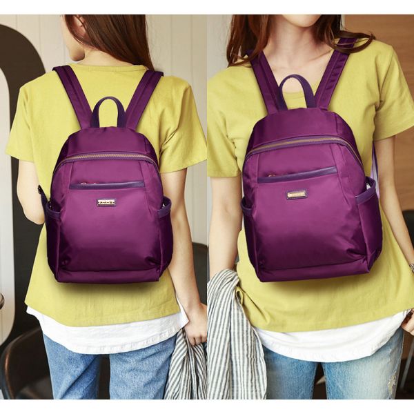 2016 new female Korean Institute of wind backpack fashionable nylon shoulders back large-capacity fine
