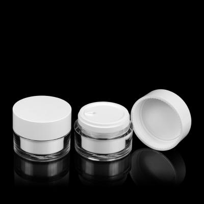 50ml 100ml Luxury PETG Cream Container Replaceable Refillable Face Cream Cosmetic Jar