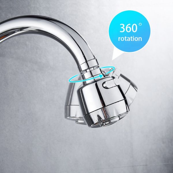 Modern Design Single Hole Faucet Mount Water Saving Aerator Tap for Home Kitchen Sink