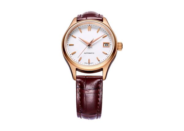 Automatic Stainless Steel Watch Three Hand Antique Custom 9015 Movt Sapphire Glass