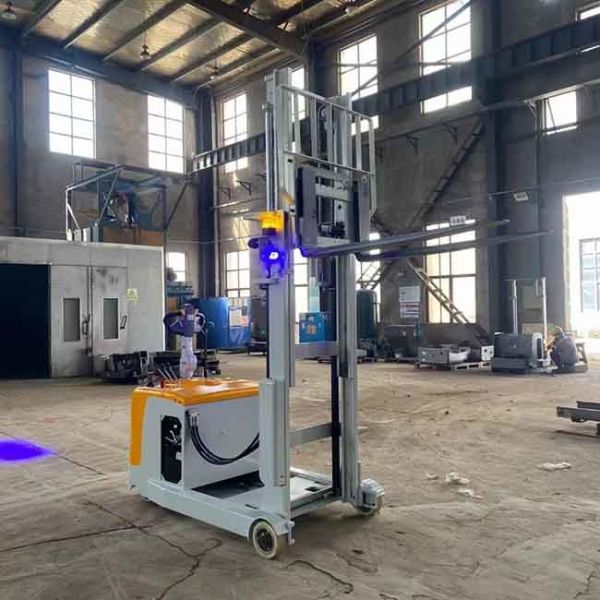 CQD20A-25 Walk Behind Reach Forklift 2000kgs Pallet Stacker With Reach