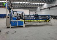 Le PVC a enduit le maillon de chaîne de 120*120mm Mesh Making Machine 1,8 tonnes