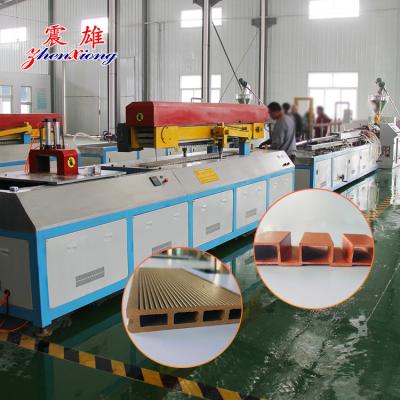 Auto Plastic Profile Production Line Multi Shaped Wood Abs Plastic Extrusion