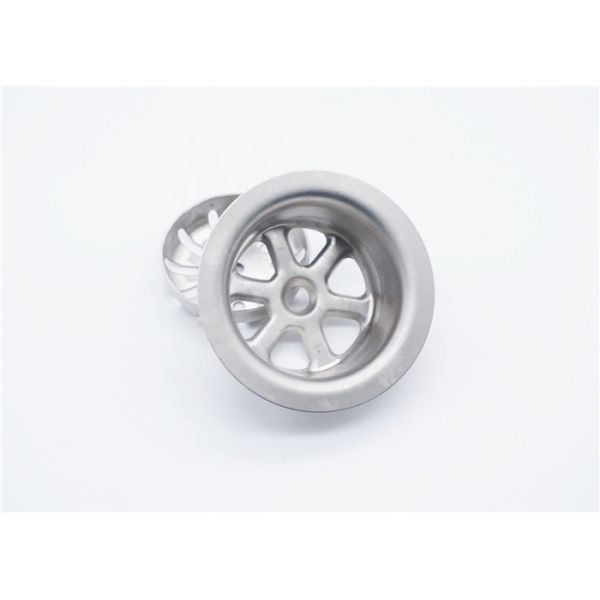 Стрейнер кухонной раковины нержавеющей стали установил антиржавейный для пропускать воды