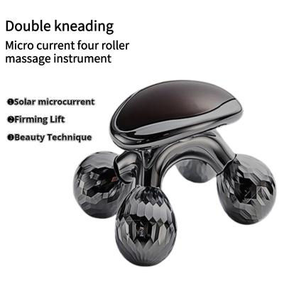 Handheld Manual Roller Massager Waterproof Cervical Massage Tool For Neck Head Foot Hand Leg