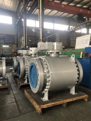 16 Inch Trunnion Type Ball Valve with Blowout Proof and Soft Seat