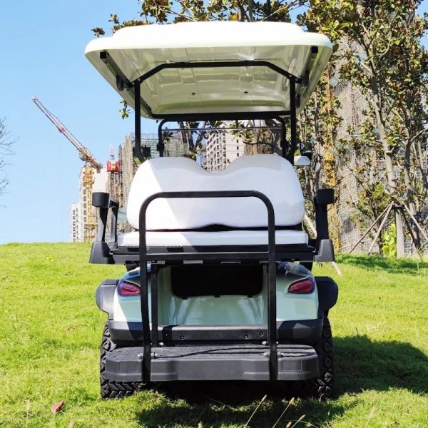 Basic 4 Seat EV Golf Cart 4KW AC Motor Acid Battery Electric Golf  Buggy China Brand