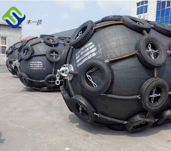 50KPA Pneumatic Boat Side Rubber Fender Yokahama Fender Marine Quay Dock Fender