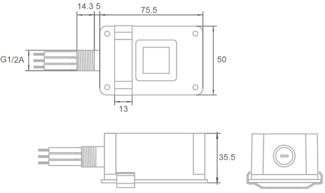 Direct Wire In Thermal Photocontrol Aluminum Die Cast Enclosure Heavy Dutypassage Doorway Lighting Adjustable Lux Threshold