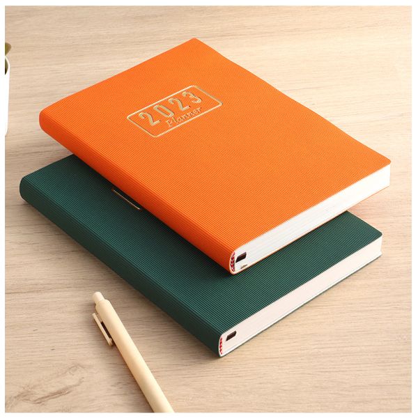 Cuaderno de cuero artificial de PU libro de diario libro de escritorio en para regalo