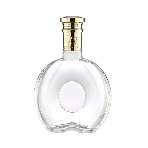 500ml Top Grade Custom Spirits Round Glass Bottle with Hot Stamping Surface Handling
